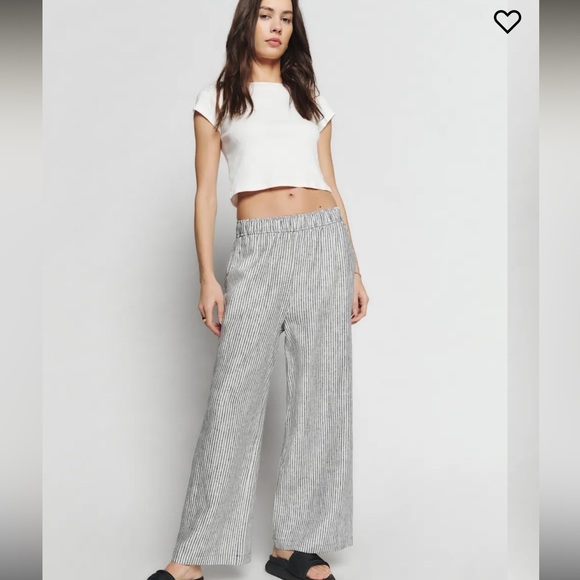 Reformation Pants - Reformation Ava Linen Pants